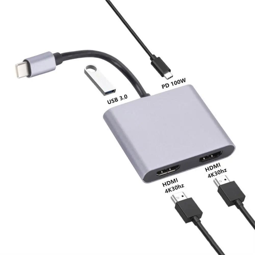 USB C  CŸ- HDMI ũ, 2  1/4  1 ŷ ̼, CŸ- HDMI , HDMI ȣȯ, 4K 60Hz